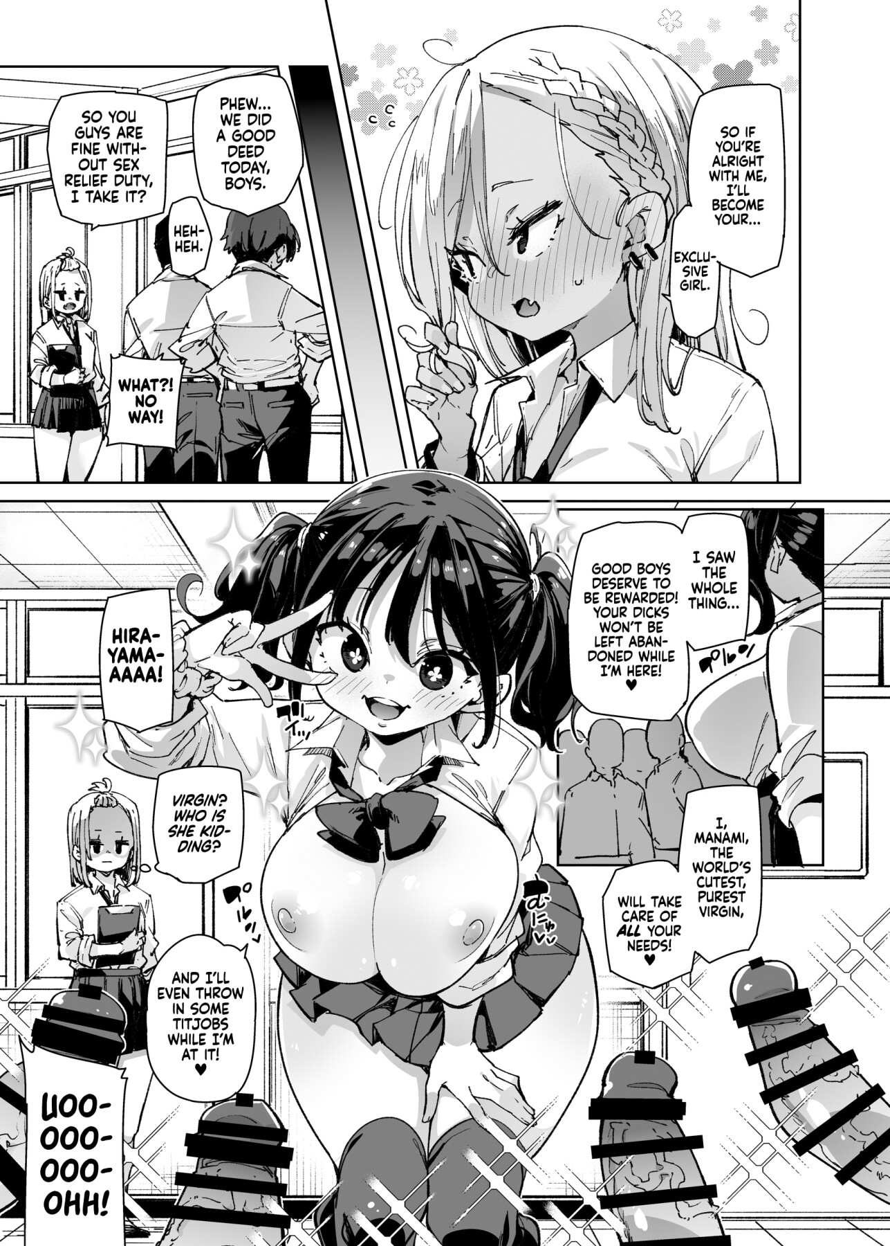 Hentai Manga Comic-The Gyaru Who Gets You Off Even When She's Not On Sex Relief Duty-Read-36